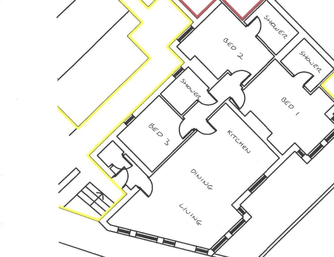 Apartment Three - Free Private Car Park - Sleeps 6 - 3 Shower Rooms - By Ocean City Retreats Plymouth Eksteriør bilde